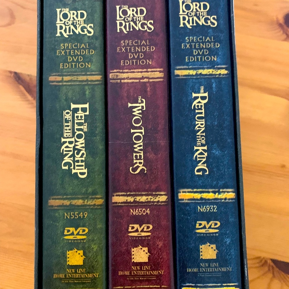 The Lord of the Rings, Special Extended DVD Edition